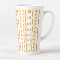 Paths Of Sun Mudcloth African Pattern In White