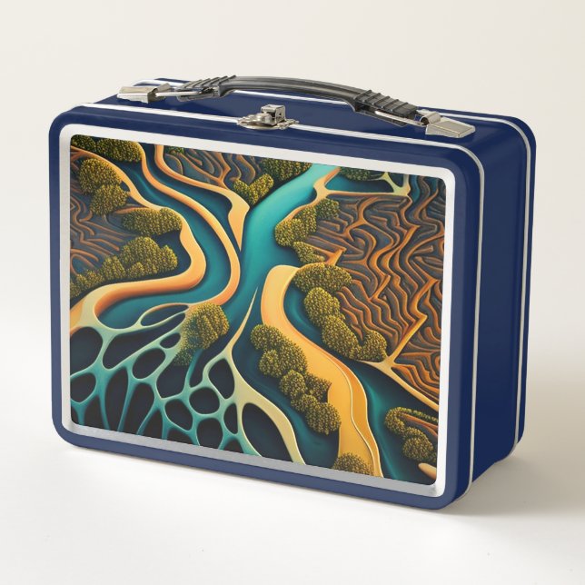 Paths of the Dreamland Metal Lunch Box (Front)