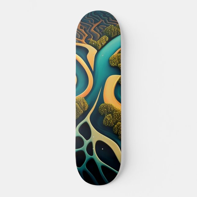 Paths of the Dreamland Skateboard (Front)