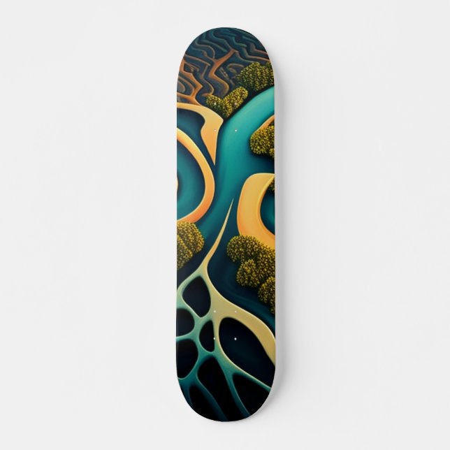 Paths of the Dreamland Skateboard (Front)