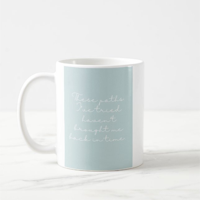 Paths Poetry Mug (Left)