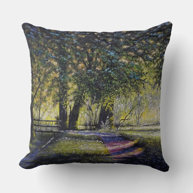 Pathway Through The Country" Cushion (Front)