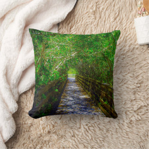 Pathway under the Tree Canopy Cushion