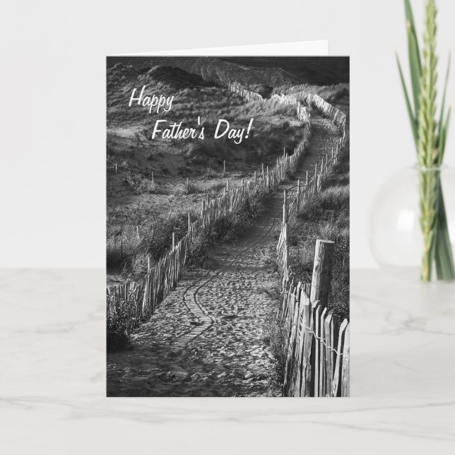 Pathways - Father's Day fine art - Ice Hockey Card (Front)