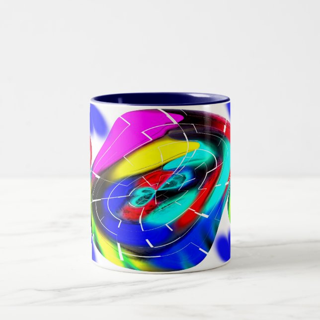 Pathways in the Universe Two-Tone Coffee Mug (Center)