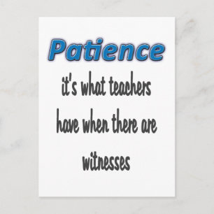 Patience Postcard