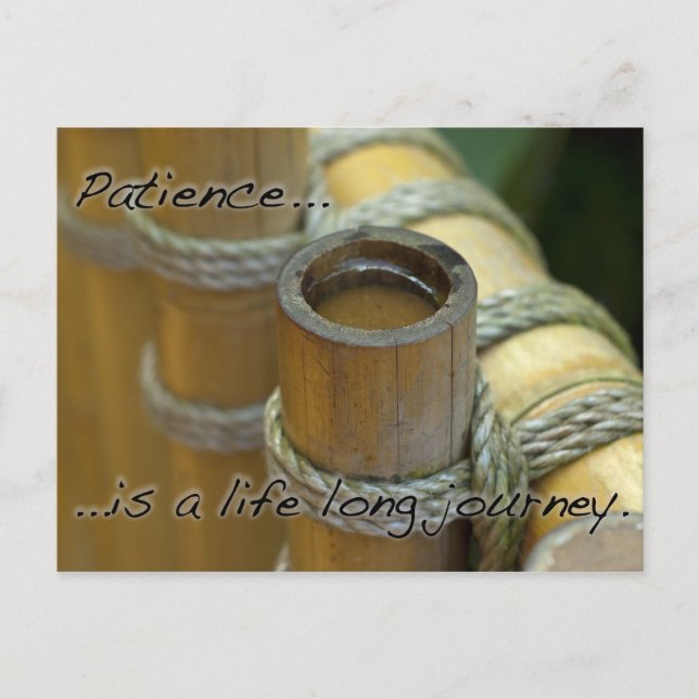 Patience-postcard Postcard (Front)
