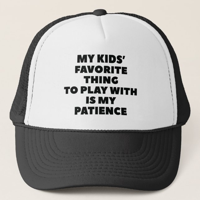 Patience Trucker Hat (Front)