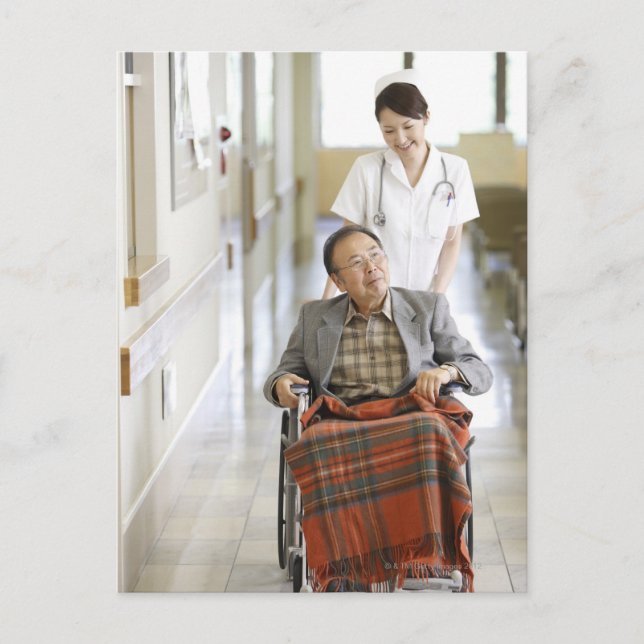 Patient and nurse postcard (Front)