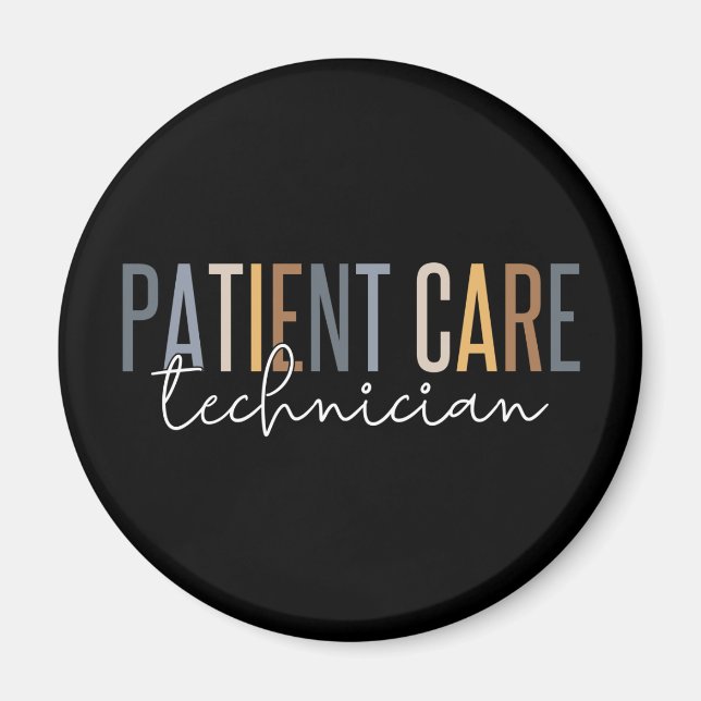 Patient Care Technician PCT Gifts Magnet (Front)