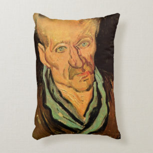 Patient in Saint-Paul Hospital by Vincent van Gogh Decorative Cushion