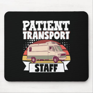 Patient Transport Staff Mouse Pad