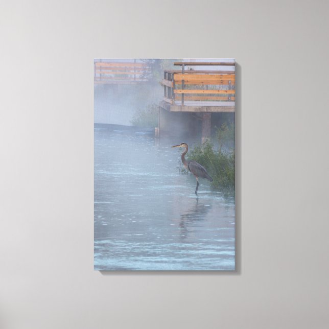 Patiently Waiting Canvas Print (Front)