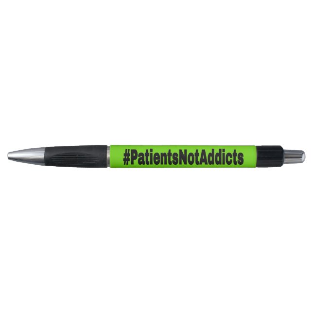 #PatientsNotAddicts (Front)