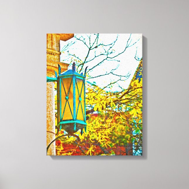 Patina Village Canvas Print (Front)