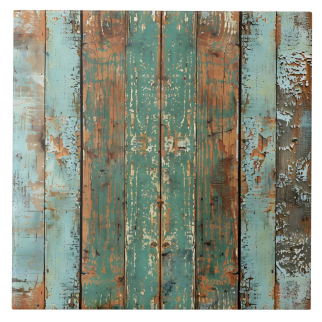 Patina Wood Rustic Distressed Plank  Tile (Front)