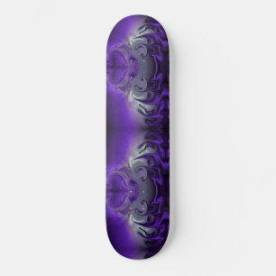 Patineta colour violeta remolino skateboard