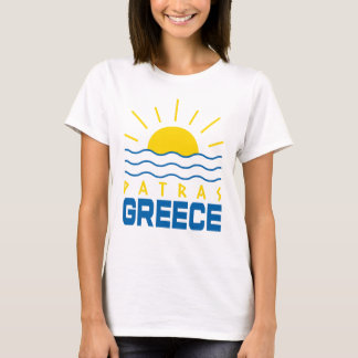 Patras Greece Sunshine And Sea Waves Women's T-Shirt