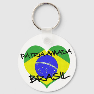 Pátria Amada Brasil Key Ring