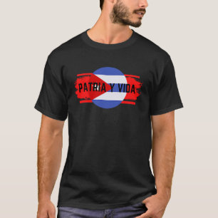 Patria Y Vida Libertad Para Cuba Movimiento San Is T-Shirt