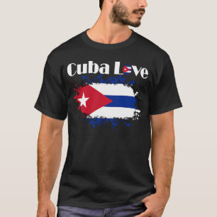Patria y Vida Viva Libre Cuba Cuban Patriotic Flag T-Shirt