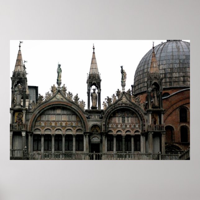 Patriarchal Cathedral Basilica of St Mark Poster (Front)