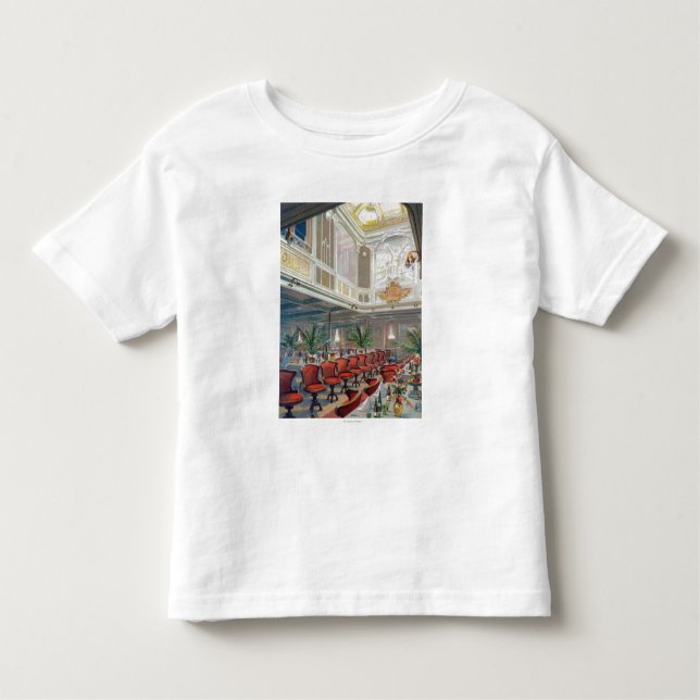 Patricia Dining Hall, Hamburg-America Line Toddler T-Shirt (Front)
