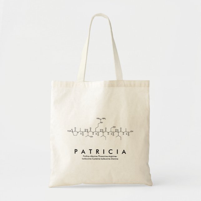 Patricia peptide name bag (Front)