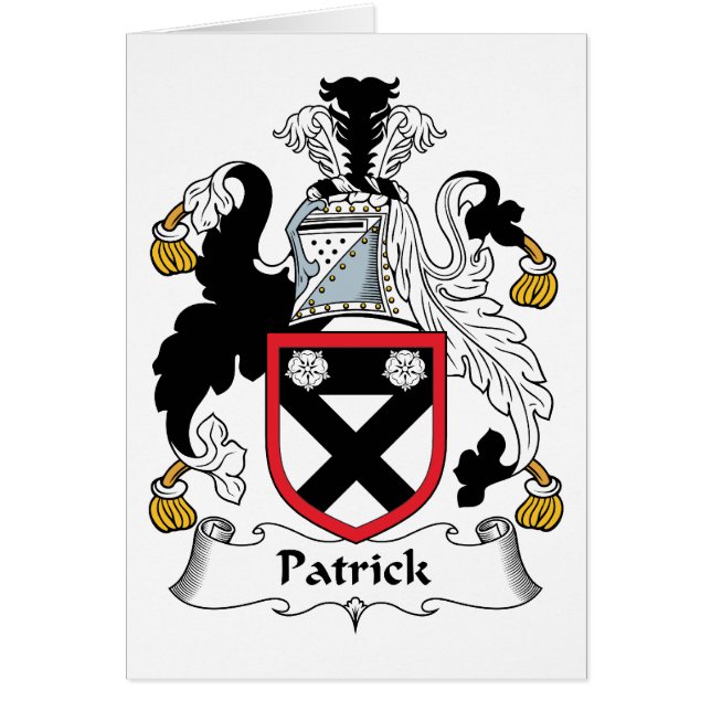 Patrick Family Crest (Front)