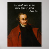 Patrick Henry Right to Bear Arms
