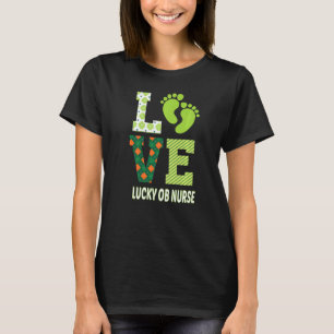 Patrick Labour And Delivery Nurse St Patrick's Day T-Shirt