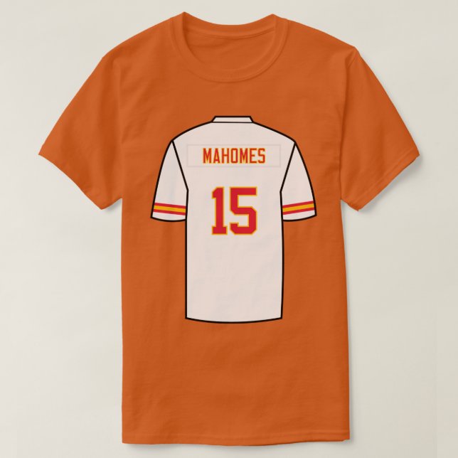 Patrick Mahomes Jersey T-Shirt (Design Front)