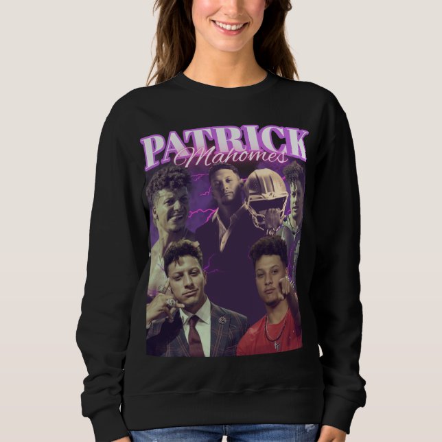 Patrick Mahomes Vintage Bootleg Fans Sweatshirt (Front)