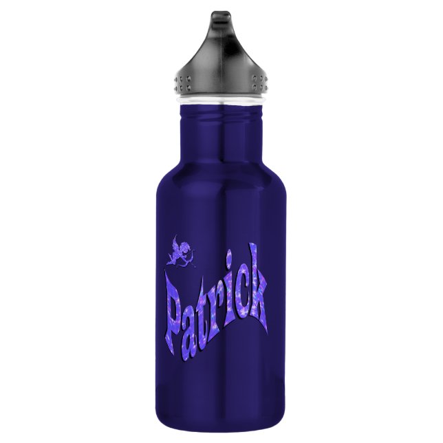 Patrick, Name, Logo, 532 Ml Water Bottle (Right)