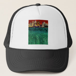 Patrick Ranch, Chico, CA (In Red and Green) Trucker Hat
