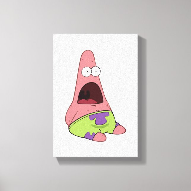 Patrick Star Canvas Picture Print (Front)
