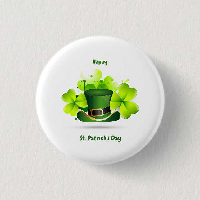 Patrick's Day Classic 3 Cm Round Badge (Front)