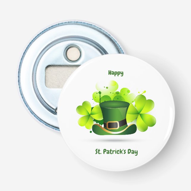 Patrick's Day Classic Bottle Opener (Front)