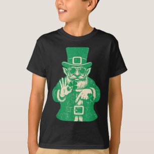 Patricks Day, Leprechauns Funny 6 Meme Gift Men, W T-Shirt