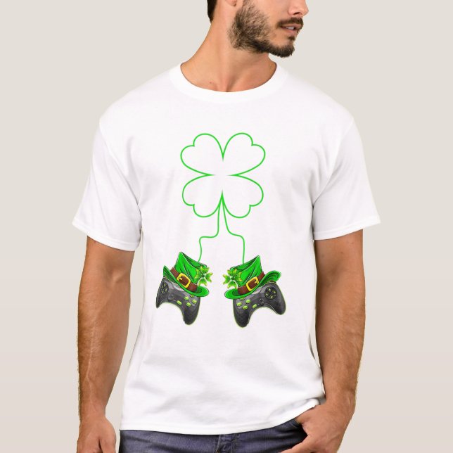 Patricks Day Tee Shamrock (Front)