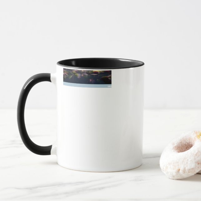 Patrick's Morning Tea Personalised Customisable Mug (With Donut)