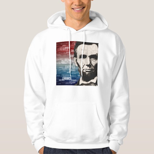 Patriot Abraham Lincoln Hoodie (Front)