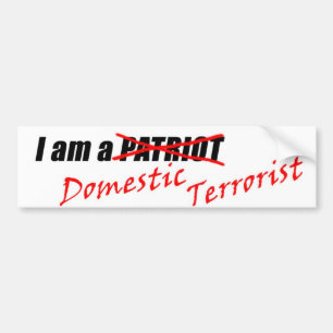 patriot bumper sticker