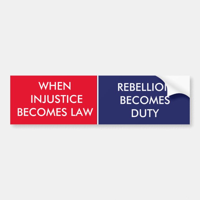 PATRIOT BUMPER STICKER (Front)