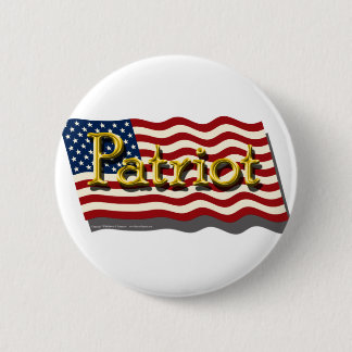 Patriot Button (Gold)