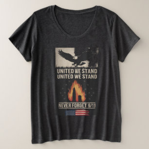 Patriot Day (Sept 11 Remembrance) Plus Size T-Shirt