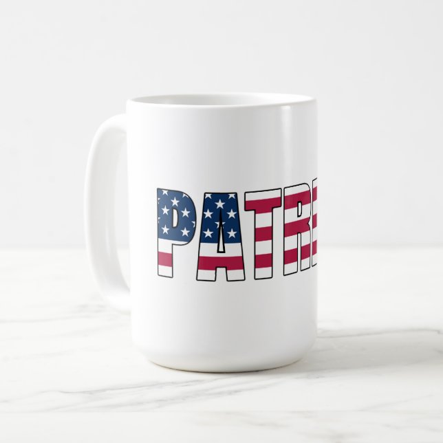 Patriot Flag Mug (Front Left)
