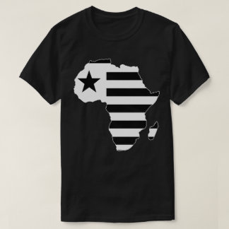 PATRIOT FLAG RED BLACK AND WHITE T-Shirt