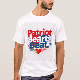 Patriot Heartbeat Artwork T-Shirt