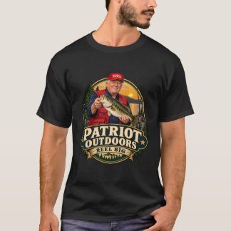 Patriot Outdoors Reel Big Fishing Graphic T-Shirt